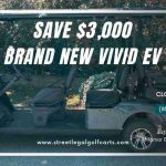 Exclusive Closeout Sale: Get $3,000 Off on 2023 Vivid EV V6 Golf Carts While Supplies Last!